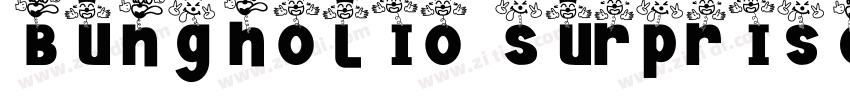 Bungholio Surprise字体转换